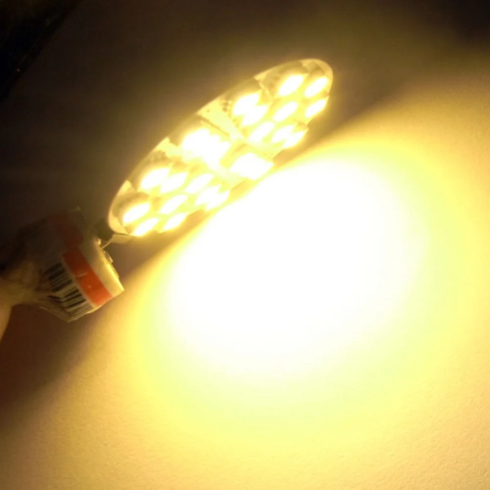 G4 сторона-Pin Светодиодный светильник 320 люмен, 3 Вт, 30 Вт, равная нерегулируемая яркость 12 V-24 V AC/DC JC G4 Bi-Pin Базовая светодиодный диск лампы белый/теплый белый