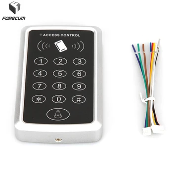 

OWGYML Smart Door RFID Card Password Access Controller Door Card Reader Digital Keypad Door Access Control Kit ID Card Reader