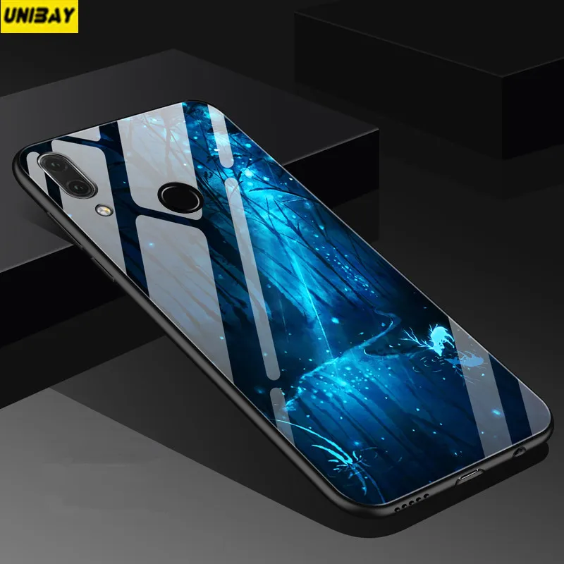 Huawei nova 3e case 9H Tempered Glass back Cover For P20 Lite anti-Explode for huawei nova3e p20 lite |