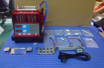 

4 Cylinders Ultrasonic Fuel Injector Cleaning Machine with free shipping of EMS to Russia