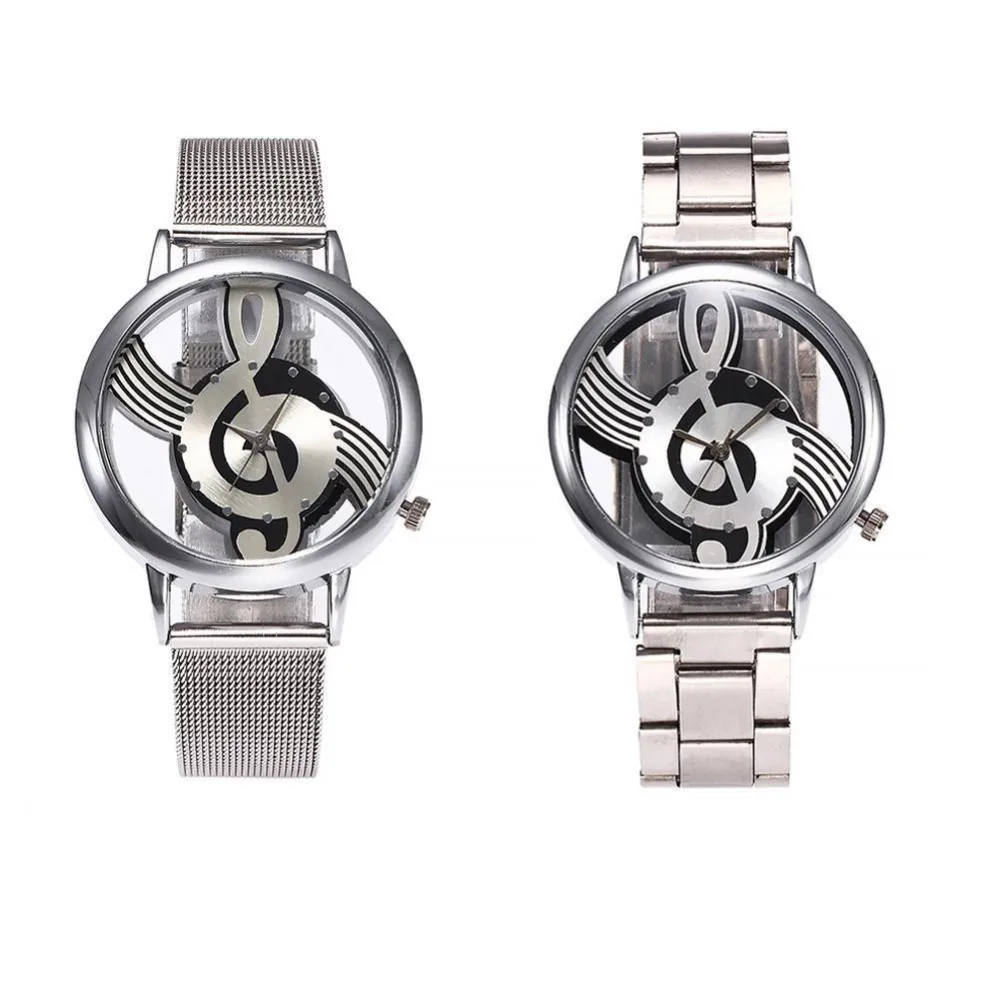 Luxury Retro double sided hollow Music Note Notation font b Watch b font Men font b