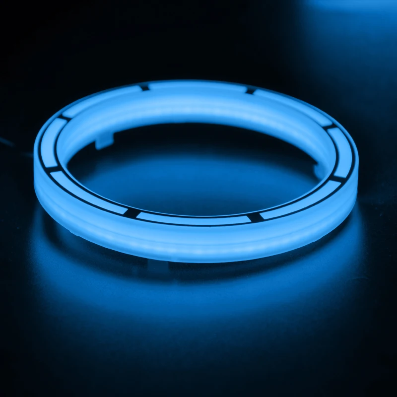Новое поступление Aozoom 2 шт HID проектор светодиодный Halo Кольцо 80 мм светодиодный ангельские глазки для 3,0 дюймов HID ксеноновый проектор