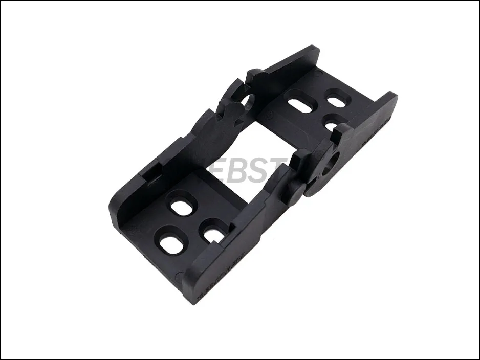 JFLO 1 Pair of 18x25 Semi Closed Inside Opening Drag Chain Joints towline end Connectors Plastic Cable Wire Carrier 5