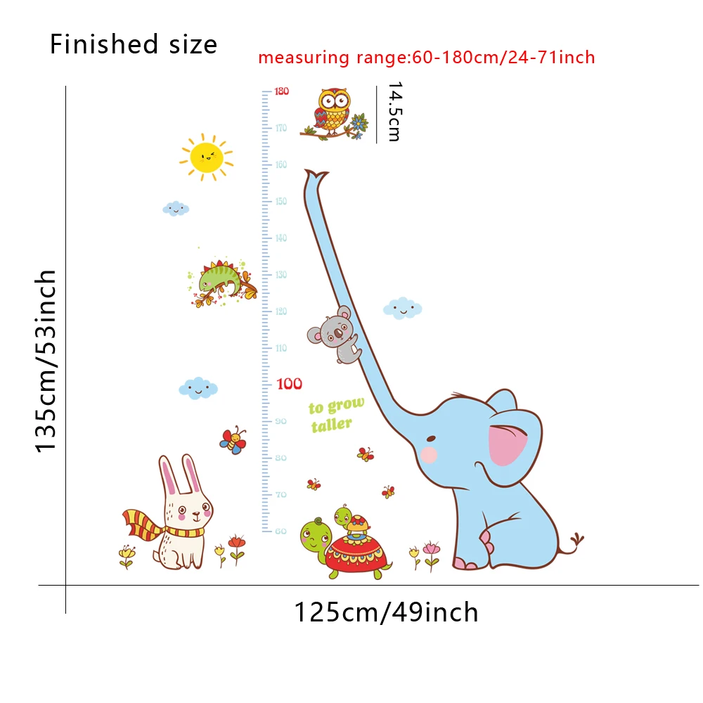 finish size