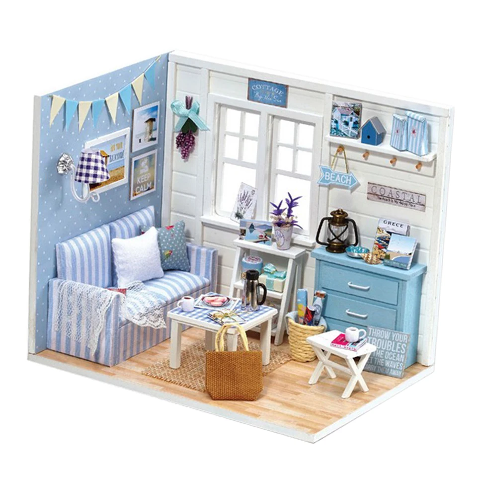 diy dollhouse living room