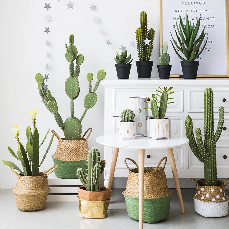 Cactus Artificial Plants Home Decoration Accessories Cactus Decoration