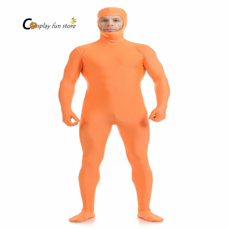 Cosplay&ware Pink Joji Zentai Suit Open Face Catsuit Halloween Costumes Adult Bodysuit Customized Stage Unitard Dance Wear -Zentai shop online
