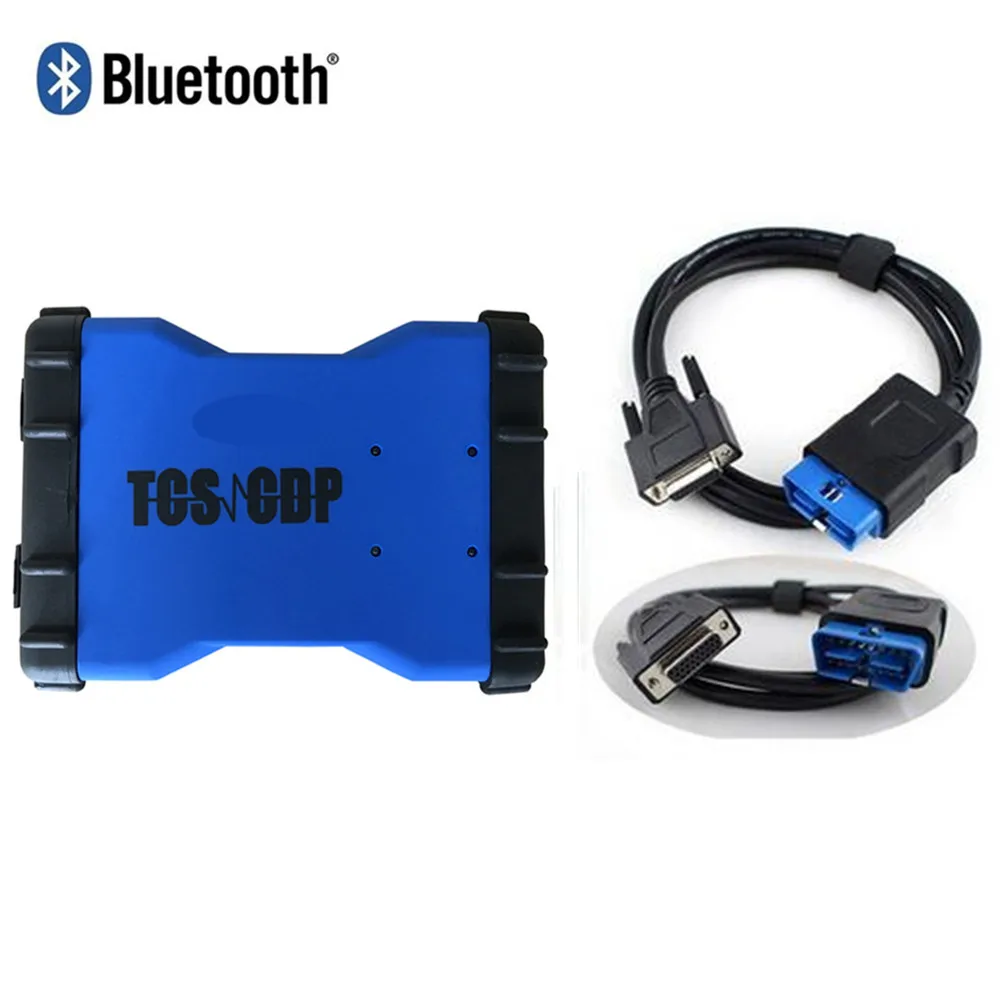 

New TCS CDP Pro Plus 2015r3 keygen with bluetooth Scanner For Car Truck 3 in 1 obd as wow cdp snooper Diagnostic Tool free ship