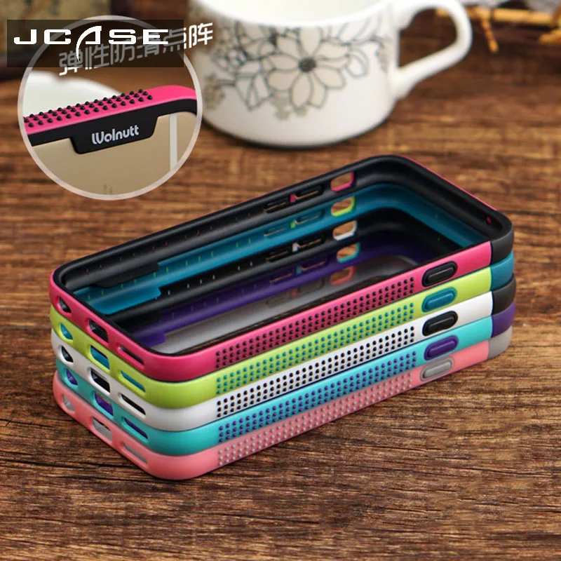 JCASE бампер Модный мягкий силиконовый чехол для iPhone 6S plus iphone 7 8 5se|case for iphone|silicone casecase