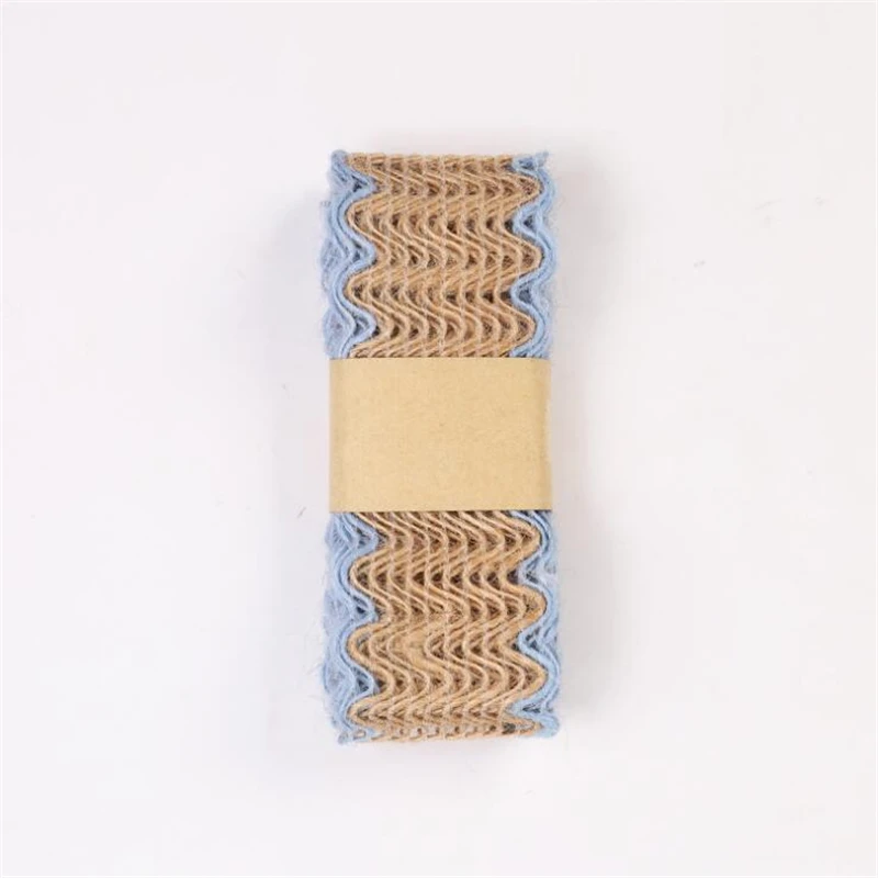 2Meter Width 3.5~5CM Wedding Decoration Hemp Rope Woven Ribbon Wedding Favor Jute Burlap Rolls Diy Decoration