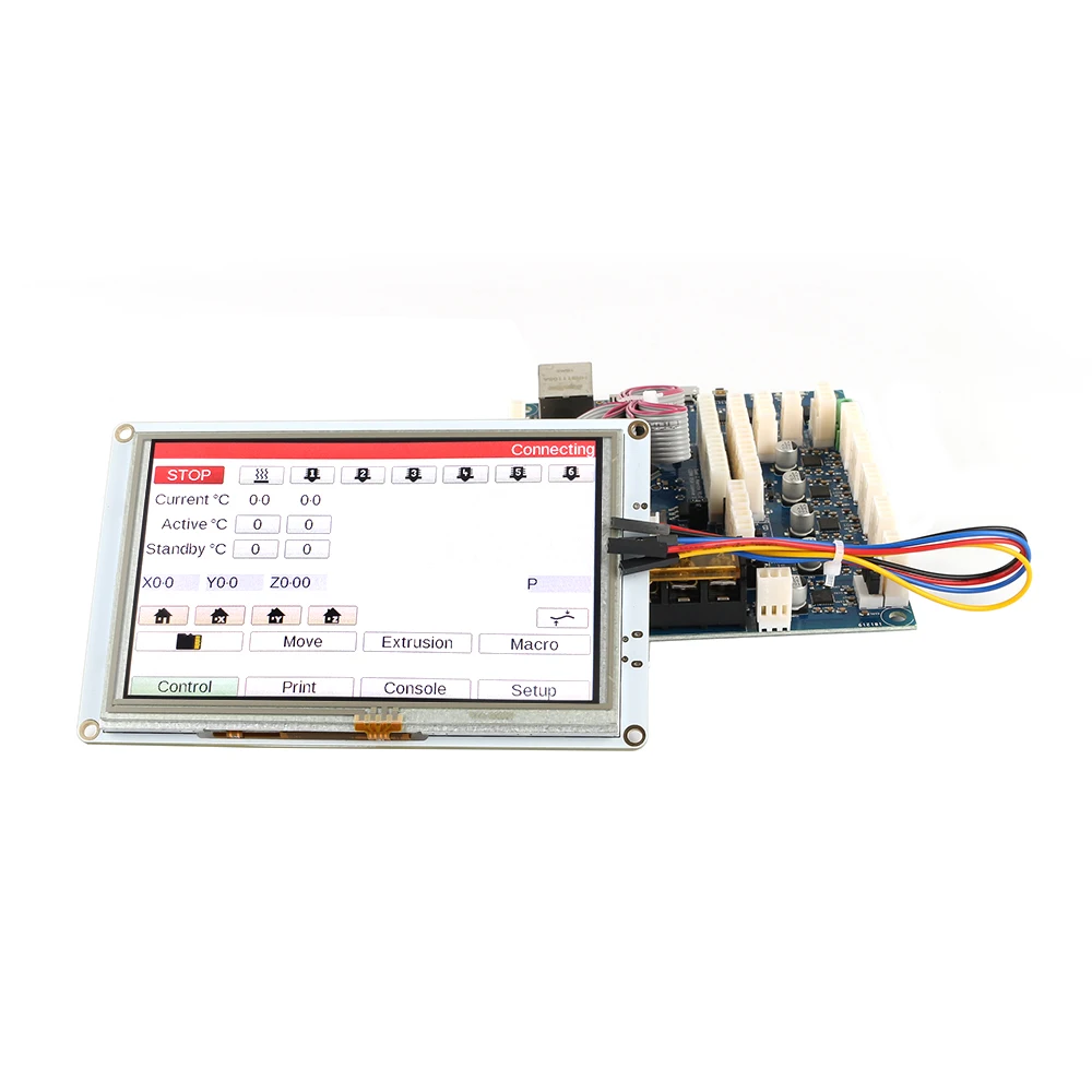 FYSETC 5 ''7'' 5 дюймов/7 дюймов PanelDue 5i/7i Integrated Paneldue цветной сенсорный экран контроллеры для DuetWifi Duet 2 Ethernet