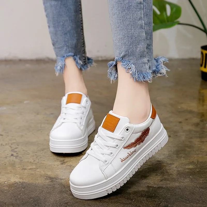 high flat sneakers