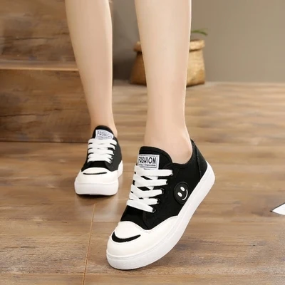 

2019 spring and autumn new women's shoes flat children's shoes canvas shoes girls shoes sneakers