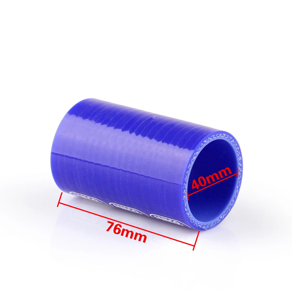 

Areyourshop Universal Straight 0 Degree 76mm 40mm Vacuum Silicone Pipe Hose Coupler Intercooler Turbo Water Air Pipe Connection