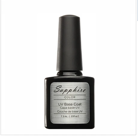Habi 2 шт. сапфир алмаз nail гель верхний слой + базовый уф лак грунт для ногтей