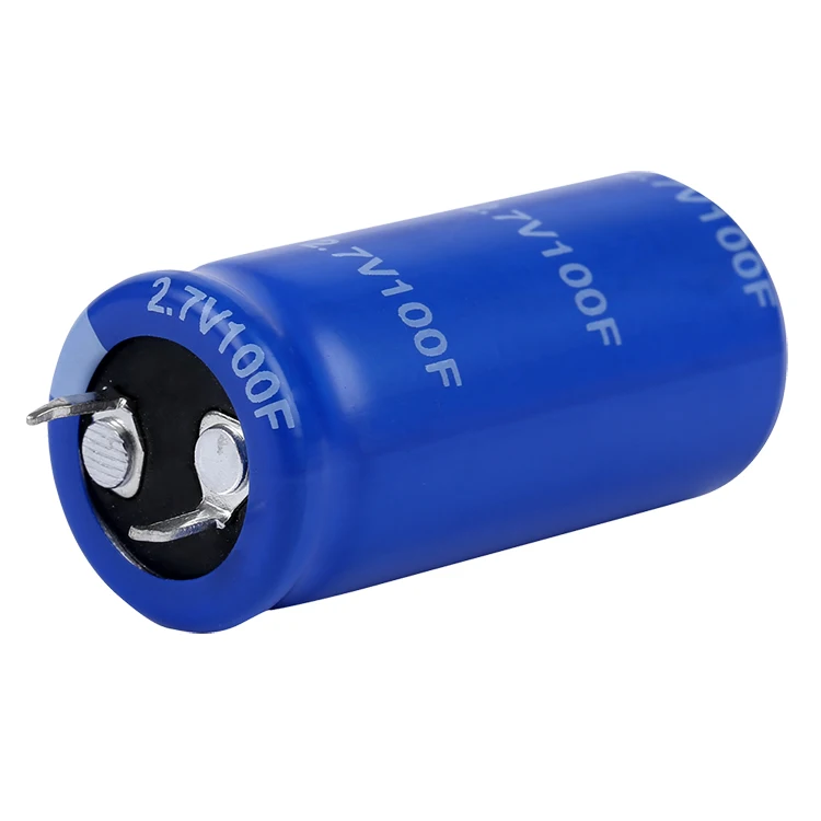 NEW 5PCS Super capacitor 2.7V 100F energy storage capacitor horn type