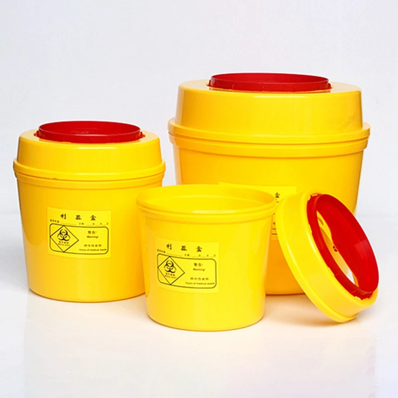 

1L,2L,3L,4L,5L,6L,8L,15L Sharps /Needle Bin Box, Medical Waste, Lightweight Compact travel