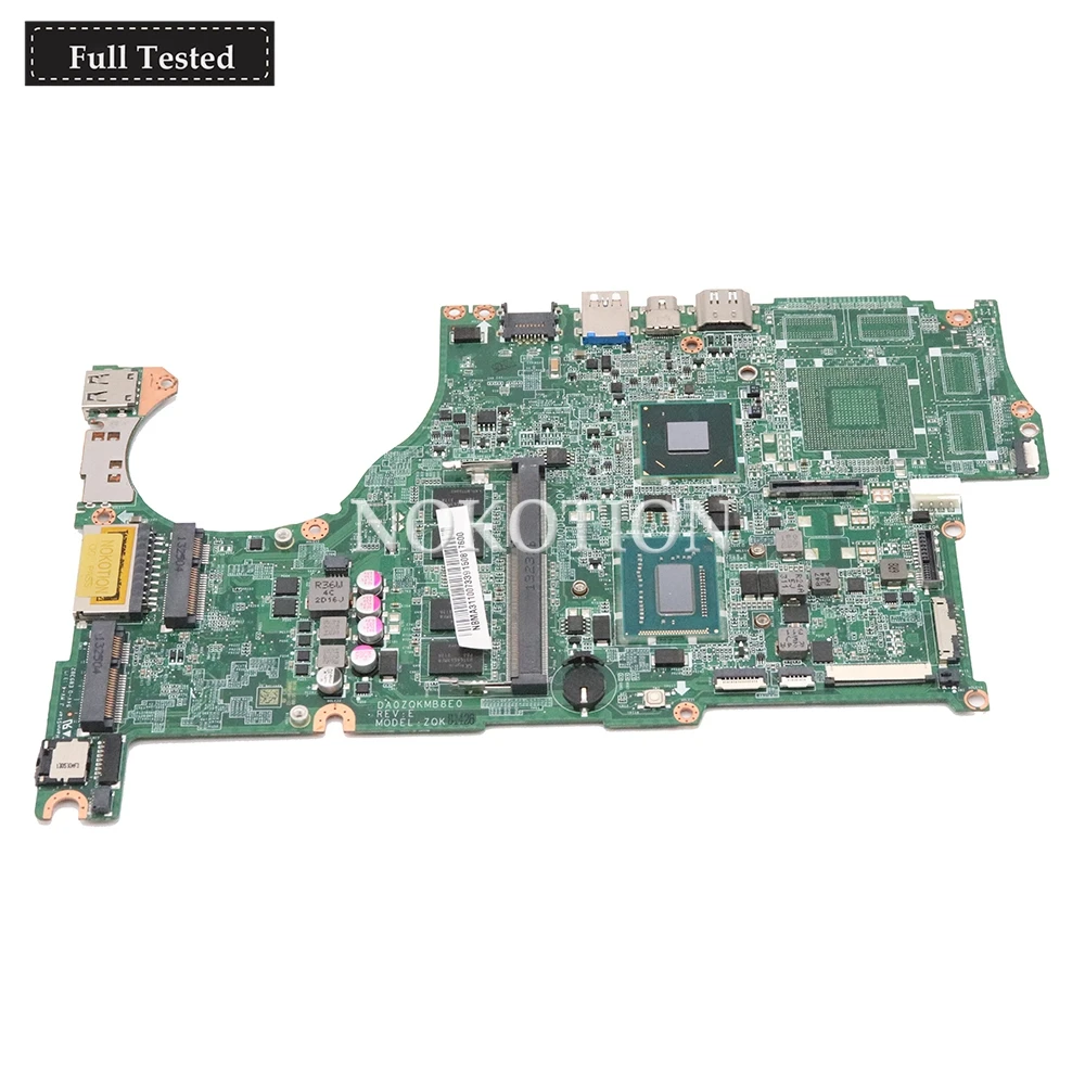 NOKOTION DA0ZQKMB8E0 NBMA311007 NB MA311 007 For font b Acer b font Aspire V5 572 Laptop