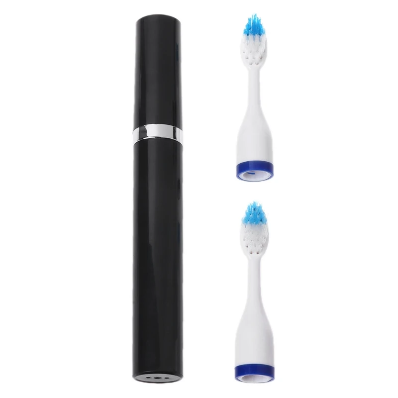 Kemei Portable Electric Toothbrush Oral Care Deep Cleaning Battery Power Brush 3 Heads Kemei Portable Electric Toothbrush Oral Care Deep Cleaning Battery Power Brush 3 Heads