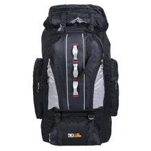 Hot Sports Backpack Male 90L 10L Outdoor Travelling Bag Unisex Hiking Backpack Tactical Rucksack Camping Fishing