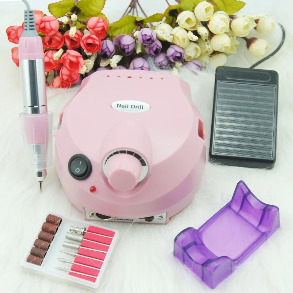 30000RPM Electric Nail Drill Manicure Machine Set Nail File Nail Art