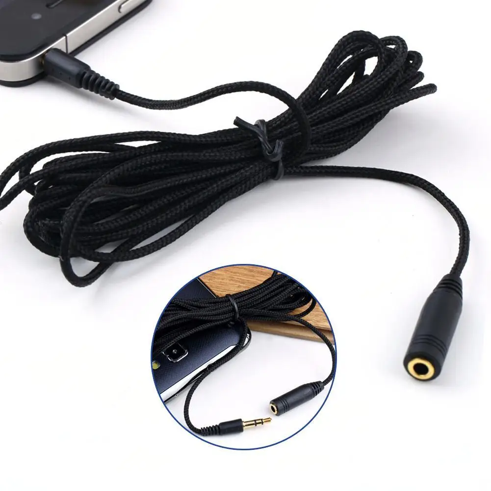 Jack 3.5mm Audio Extension Cable Male to Female Aux Cable 3m Headphone