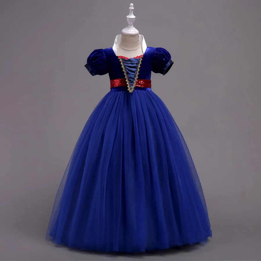 

2018 New Prom Party Princess Flower Girl Dress Wedding Long Formal Children Birthday Dresses For Girls Kids Brand Clothes