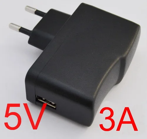 1 шт. Высокое качество IC программа 5 в 2A 2.5A 3A ЕС Plug USB зарядное устройство адаптер питания с USB зарядное устройство для планшетных ПК - Цвет: 5V 3A