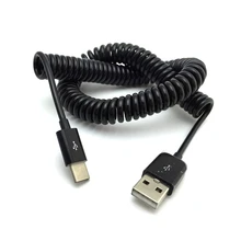 Spring Stretching USB C 3 1 Type C Male to Standard USB 2 0 A Male