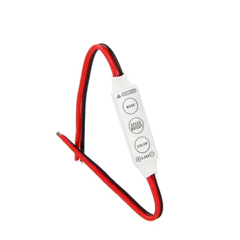 

1PCS 5-24V Wired Control Module w/ Strobe Flash For Car or Household LED Strip or Bulbs