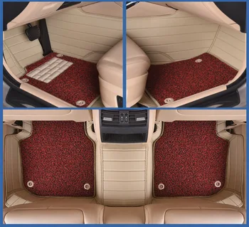 

Myfmat custom foot leather car floor mats for SKODA Kodiaq Spaceback NEW SUPURB Superb Combi fashion free shipping comfortable