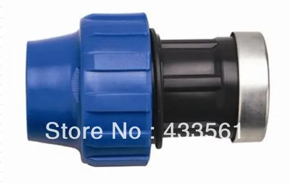 

PP plastic Female thread Coupler connector for irrigation pipeline