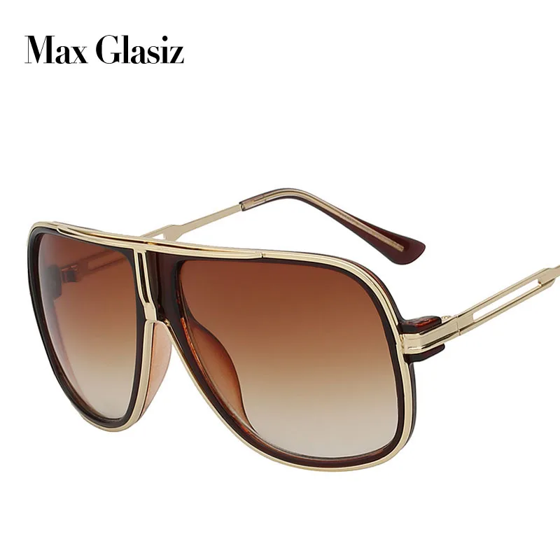 

Fashion 2017 Luxury Gradient Oversized Sunglasses Women Vintage Brand Eyewear Female Men Goggles Lunette De Soleil Femme