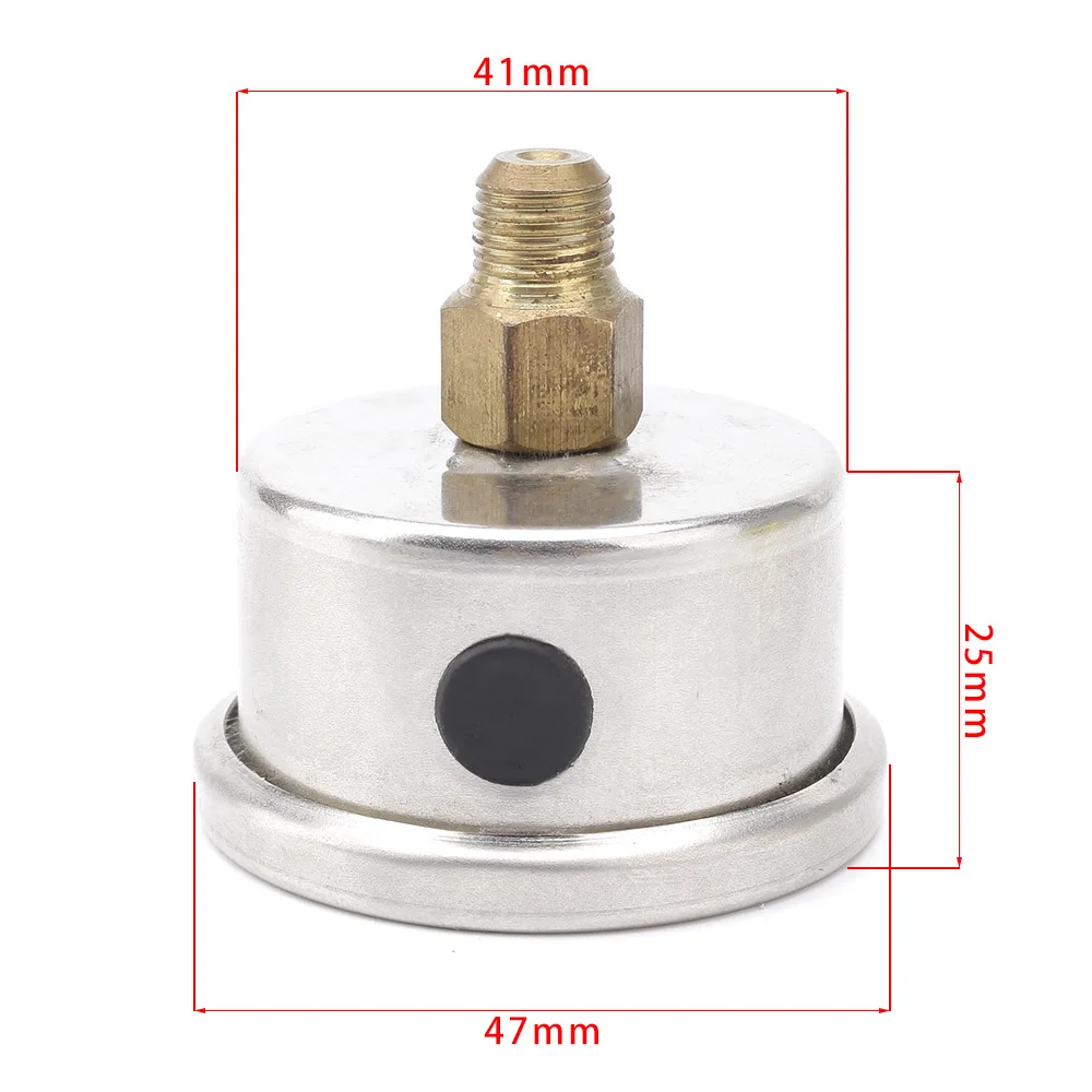 Топливный пресс CNSPEED 0 160 PSI манометр для жидкого масла топливный подходит 1/8 NPT
