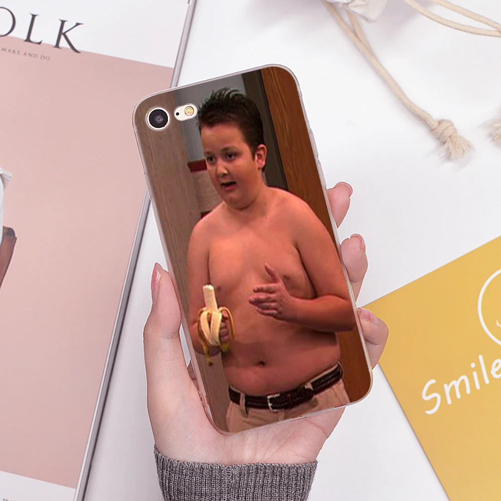 Gibby от ICarly прозрачный мягкий силиконовый чехол для телефона для iPhone 6S 5S SE 8 8Plus X XS Max 7 7Plus