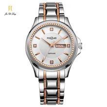 2017 New Men’s quartz watch import Thin sapphire Water Resistant Push Button Hidden Clasp high quality Business casual Watch