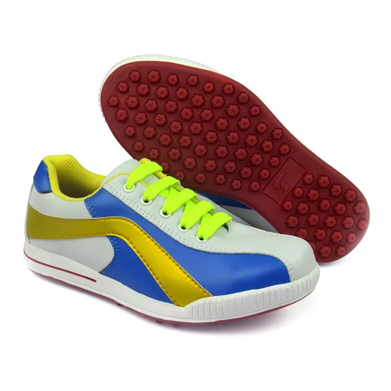 

new boys genuine synthetic golf shoes without spikes ultra soft super breathable waterproof golf shoes for students sports