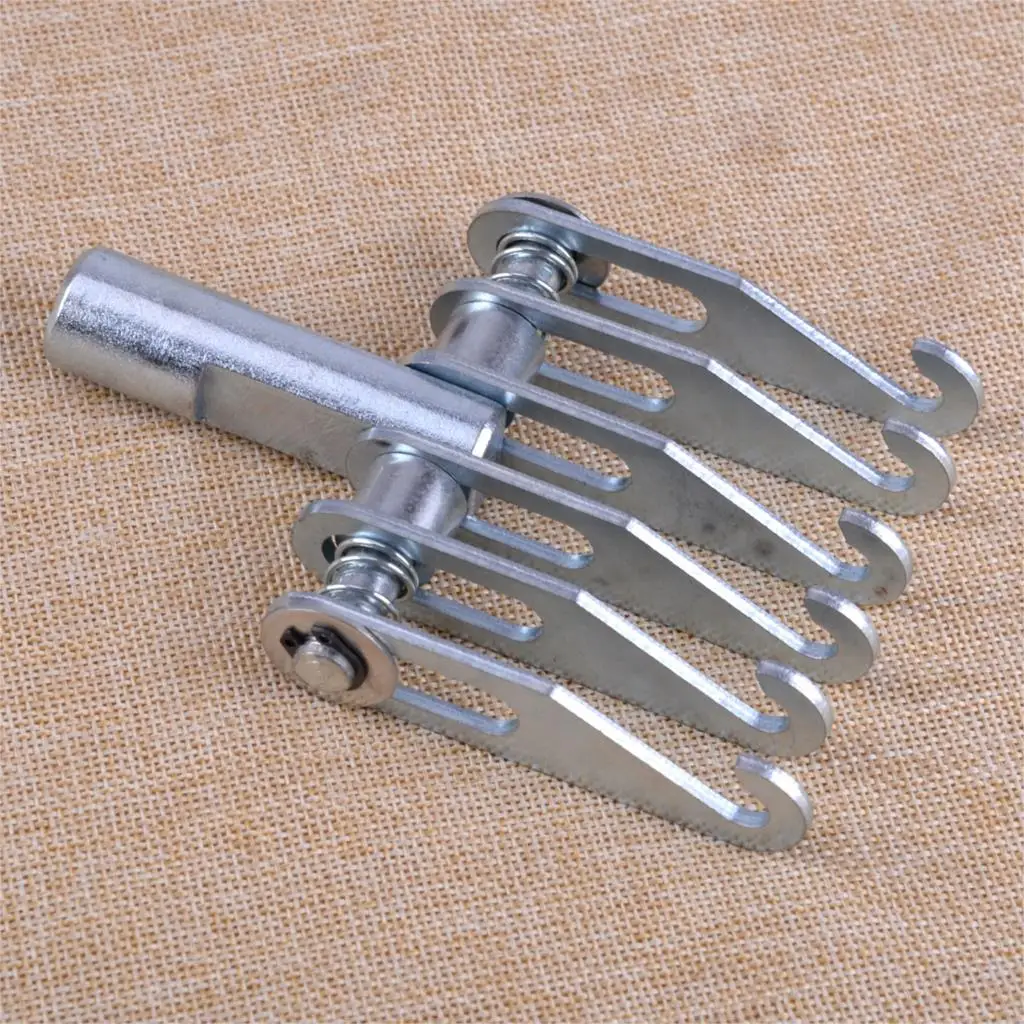

High Quality Universal Silver Metal Thread 6 Finger M16 Dent Repair Puller Claw Hook Tool For Car Body Dent Repair Slide Hammer