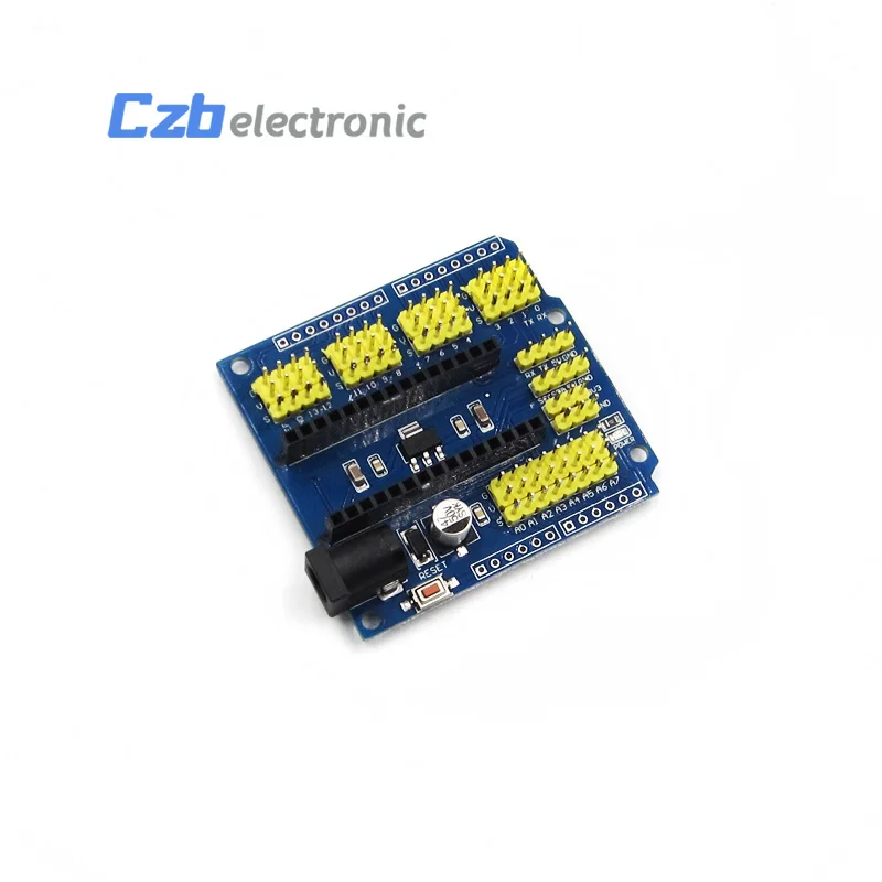 HX13C017 1Pcs I2C NANO IO Expansion Sensor Shield Module For Arduino UNO R3 Nano V3 (4)