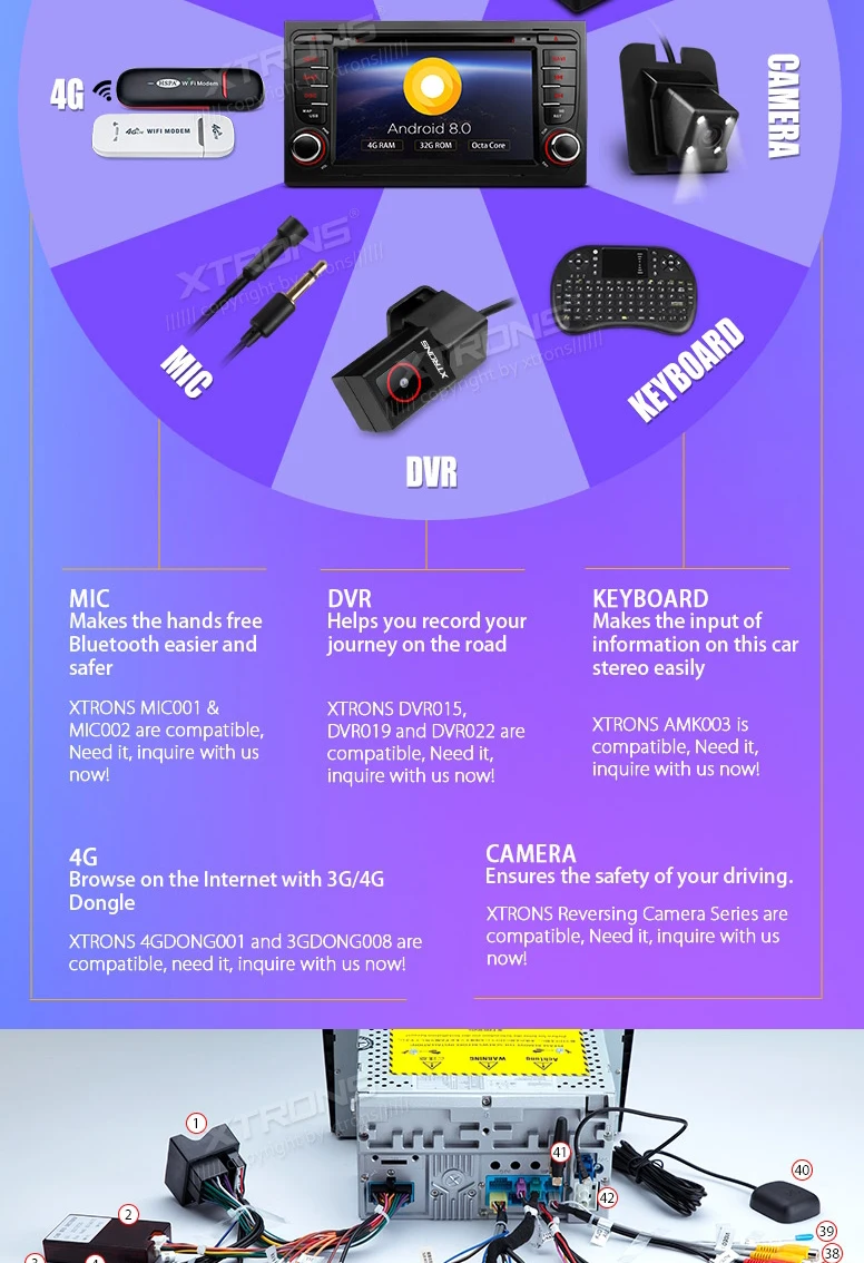 Flash Deal 7" Android 8.0 OS Car DVD Multimedia Radio for Audi A4 2000-2008 & S4 2003-2008 & RS4 2002-2008 with Multi-Window View Support 19 Flash Deal 7" Android 8.0 OS Car DVD Multimedia Radio for Audi A4 2000-2008 & S4 2003-2008 & RS4 2002-2008 with Multi-Window View Support 19