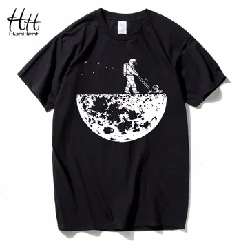 T shirts Men Summer Fashion Climb To The Moon 1