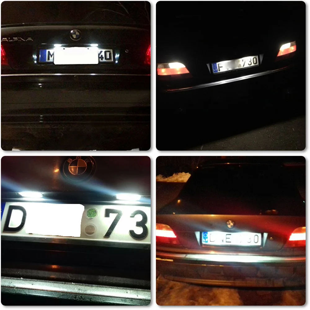 Led license light for BMW E38  Canbus 10
