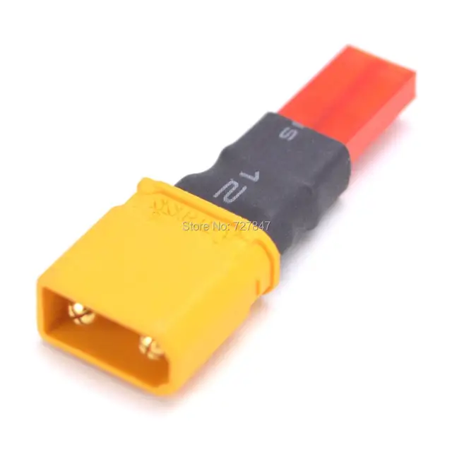 2pairs XT30 Plug To JST Connector Male Female 20AWG