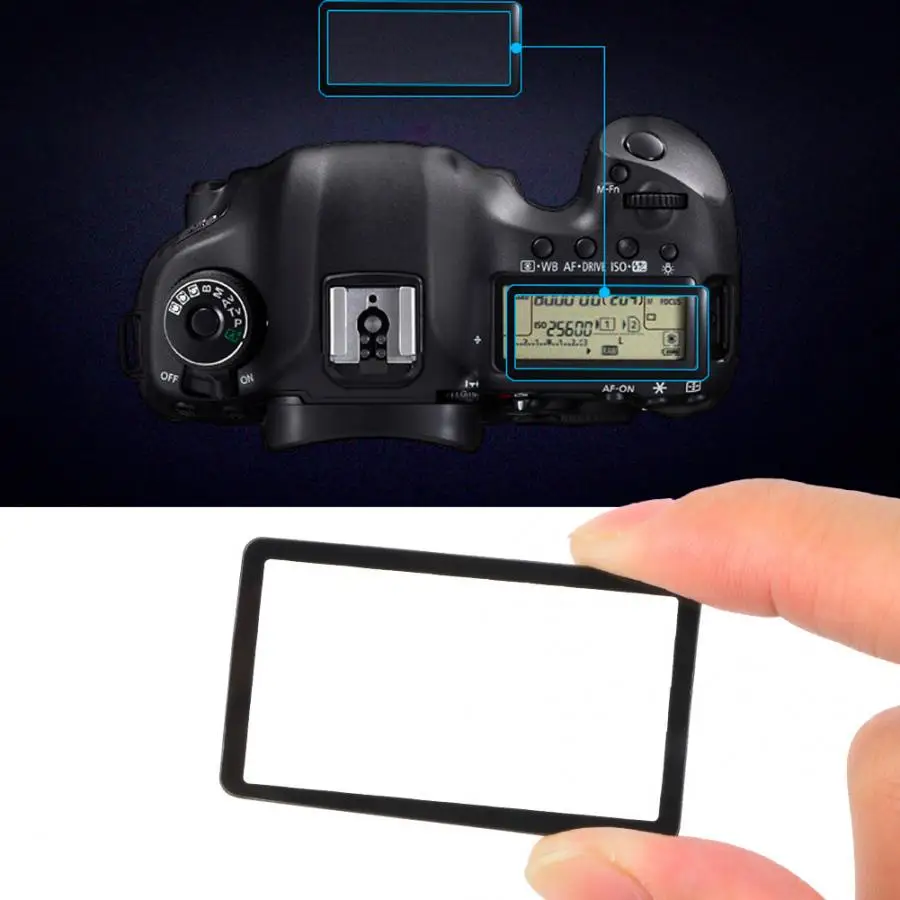 Акриловый колпак Верхний внешний ЖК-дисплей оконное стекло защитная крышка подходит для Nikon D800 D800E