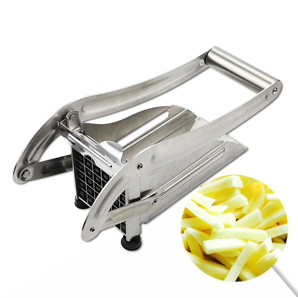 Hot Sale Useful Stainless Steel French Fry Chopper Chips Making Tool
