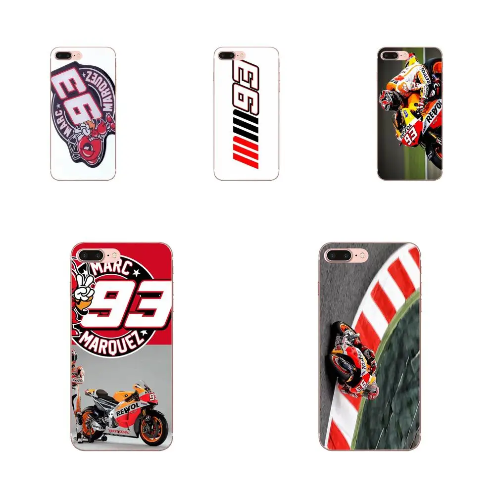 

For Huawei P7 P8 P9 P10 P20 P30 Lite Mini Plus Pro 2017 2018 2019 Soft Phone Capa 2019 Marc Marquez Moto Gp 93