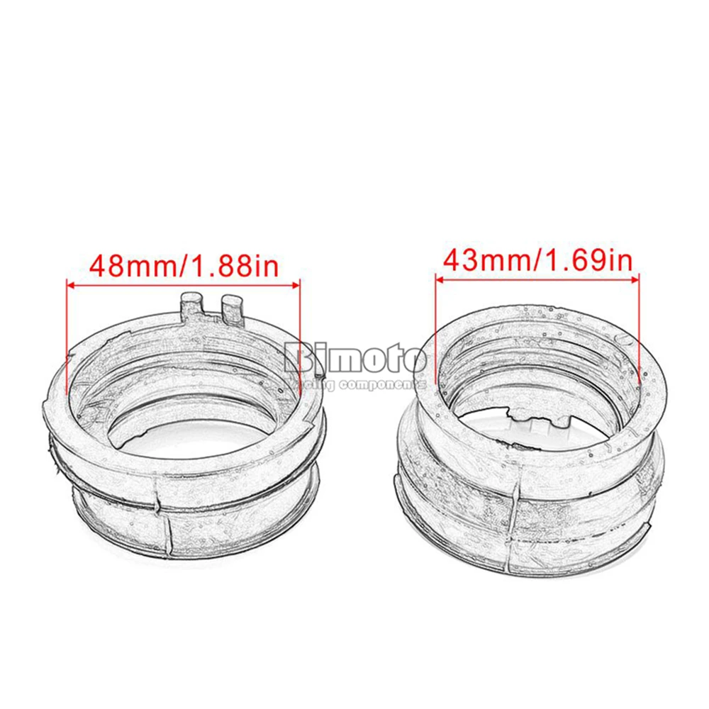 BJMOTO для Honda CBR600RR 2003-2006 мотоцикл карбюратор адаптер впускной трубы резиновый коврик 16211-MEE-000