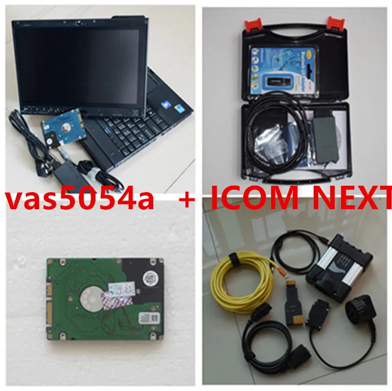 

VAS 5054 BT ODIS V4.41 Version Support UDS Protocol VAS5054A OKI Chip and ICOM NEXT for BMW 2N1 Diagnostic Tool with x201t PC