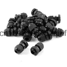 20 шт. 3.5 мм-6 мм Диаметр PG7 Кабельные Вводы Пластиковые Застежки