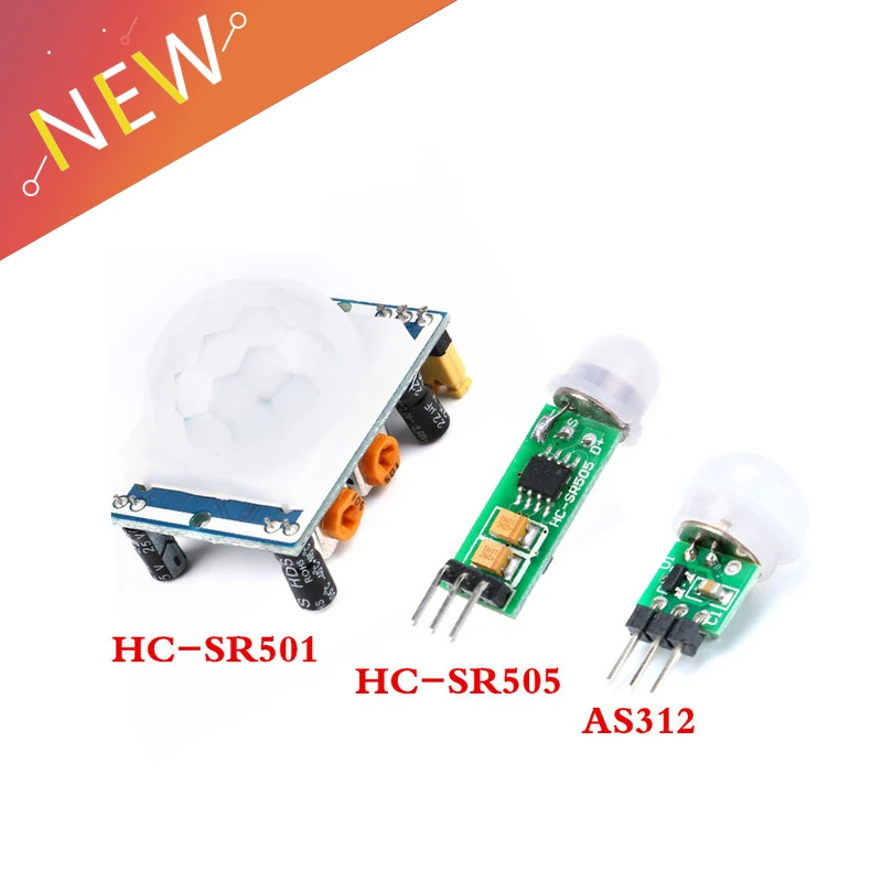 

Micro switch infrared pyroelectric infrared PIR motion human sensor automatic detection module AM312 HC-SR501 HC-SR505